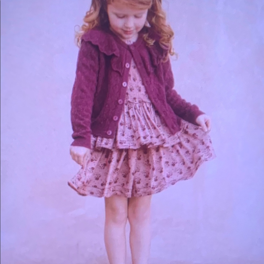 Pink and Purple Kids Dress
